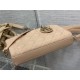 LADY D-JOY BAG MEDIUM Patent Cannage Calfskin Nude Pink High