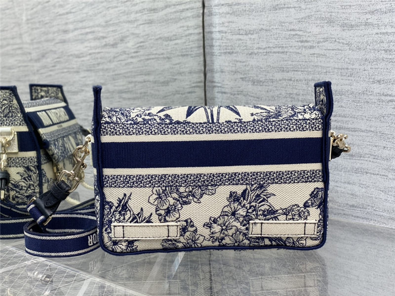 SMALL DiorCAMP BAG Rêve d'Infini Embroidery Embroidery Blue High