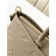 Louis Vuitton Trianon MM Embossed grained cowhide leather M46504 High