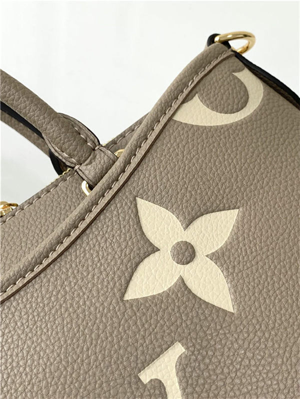 Louis Vuitton Trianon PM Embossed grained cowhide leather M46585 High