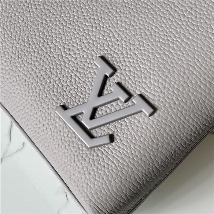 Louis Vuitton Takeoff Pouch grained calf leather M69837 Grey High