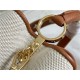 Louis Vuitton Capucines BB Taurillon leather and canvas M59969/M48865 Brown High