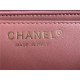 Chanel Mini Classic Flap Bag Tweed Pink-II High