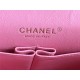 Chanel Medium Classic Flap Bag Tweed Rose-Pink High