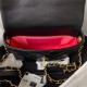 Chanel MINI FLAP BAG Lambskin,Plexi & Gold-Tone Metal AS3979 Black A