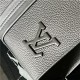 Louis Vuitton Aerogram Tote cowhide leather M57308 Black High