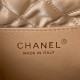 Chanel 22 MINI HANDBAG Shiny Calfskin White Pearl & Gold-Tone Metal AS3980 High