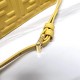 Fendi Wallet On Chain Baguette Nappa Leather Yellow High