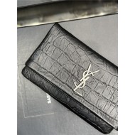 YSL West Hollywood Pouch Crocodile High