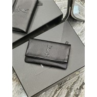 YSL West Hollywood Pouch GRAIN DE POUDRE EMBOSSED LEATHER High