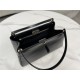 DIOR KEY MEDIUM BAG Box Calfskin Black High