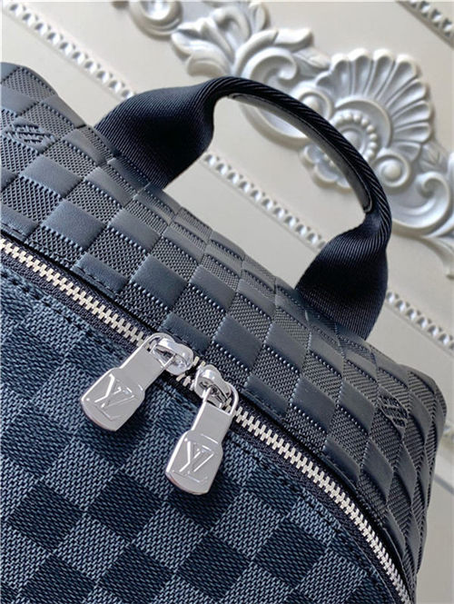 Louis Vuitton DISCOVERY BACKPACK PM Damier Infini cowhide leather and Damier Graphite coated canvas N40436 High