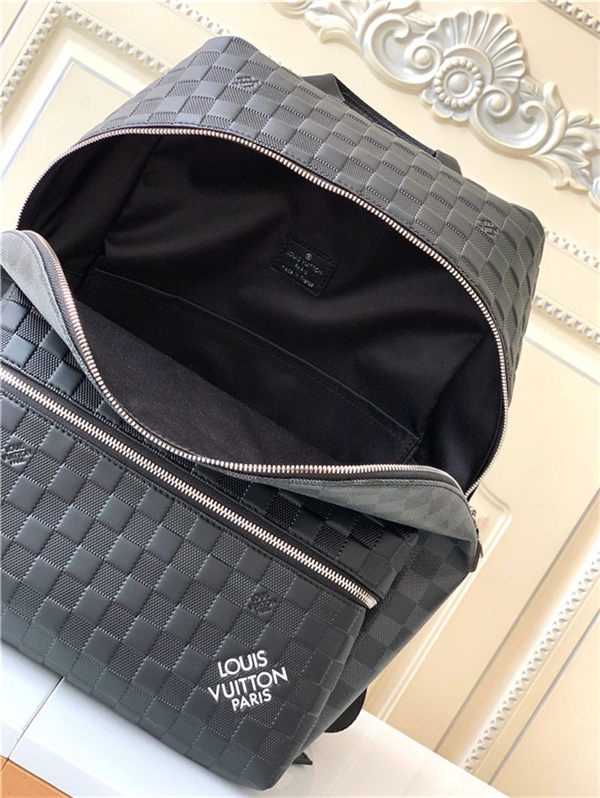 Louis Vuitton DISCOVERY BACKPACK PM Damier Infini cowhide leather and Damier Graphite coated canvas N40436 High