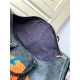 Louis Vuitton LV x YK Keepall 45 Monogram Eclipse Reverse coated canvas with colorful Pumpkin print M46441 High