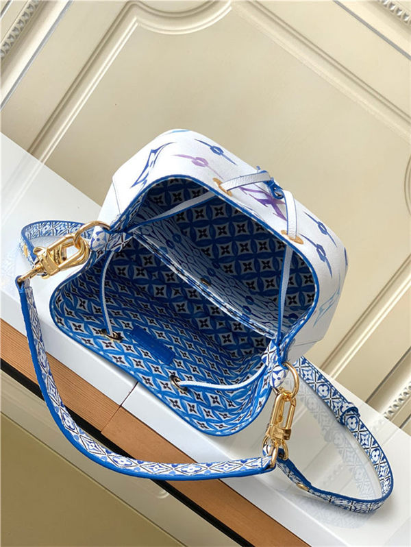 Louis Vuitton NÉONOÉ BB Monogram coated canvas M22986 Blue High