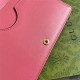 Gucci GG Matelassé chain wallet 723787 Leather Fuchsia-Pink High