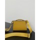 Peekaboo ISeeU XCross leather bag Yellow High