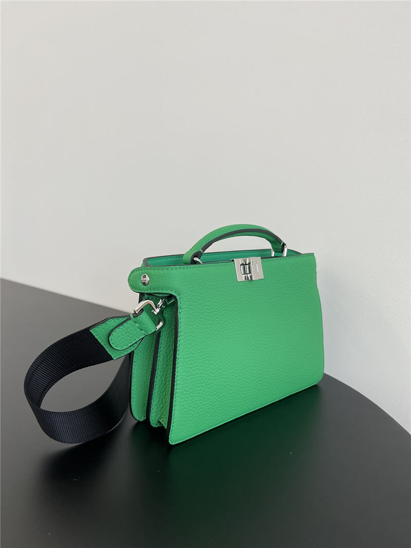 Peekaboo ISeeU XCross leather bag Green High