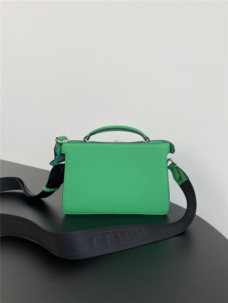 Peekaboo ISeeU XCross leather bag Green High