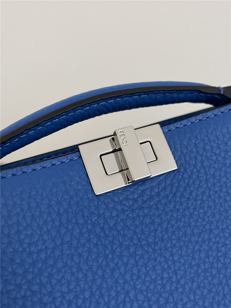 Peekaboo ISeeU XCross leather bag Blue High