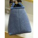 Fendi By The Way Mini Boston bag Denim Light Blue High