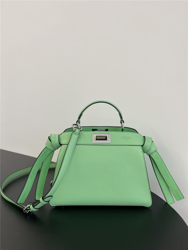 PEEKABOO ISEEU SMALL leather bag 5016 Green High