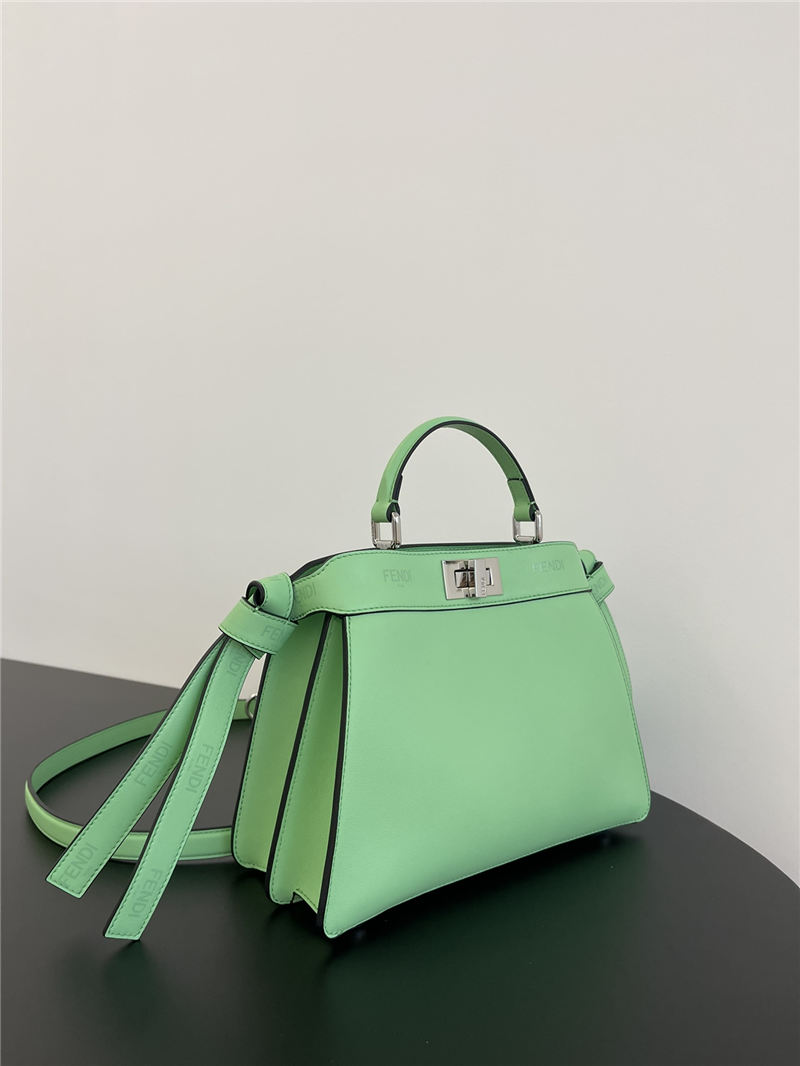 PEEKABOO ISEEU SMALL leather bag 5016 Green High