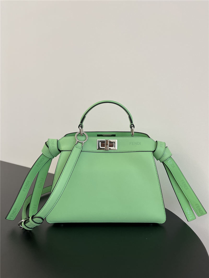 PEEKABOO ISEEU SMALL leather bag 5016 Green High