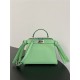 PEEKABOO ISEEU SMALL leather bag 5016 Green High