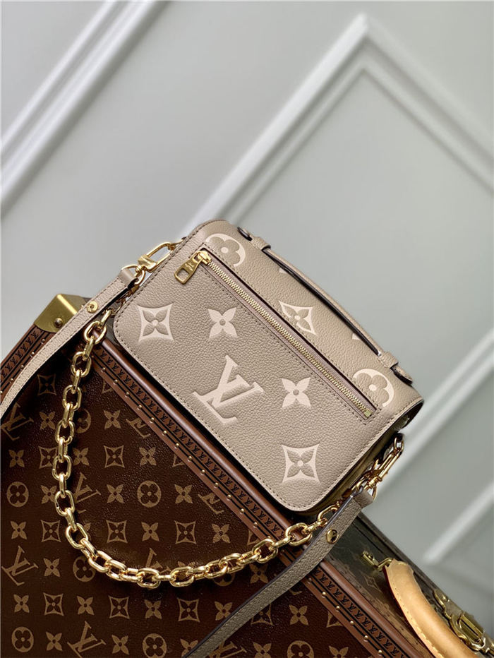 Louis Vuitton POCHETTE MÉTIS EAST WEST Monogram Empreinte embossed cowhide leather M23081 High