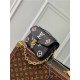 Louis Vuitton POCHETTE MÉTIS EAST WEST Monogram Empreinte embossed cowhide leather M46596 High