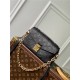 Louis Vuitton POCHETTE MÉTIS EAST WEST Monogram Empreinte embossed cowhide leather M46595 High