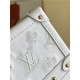 Louis Vuitton PETITE MALLE Calfskin Monogram Embroidery M20847 High