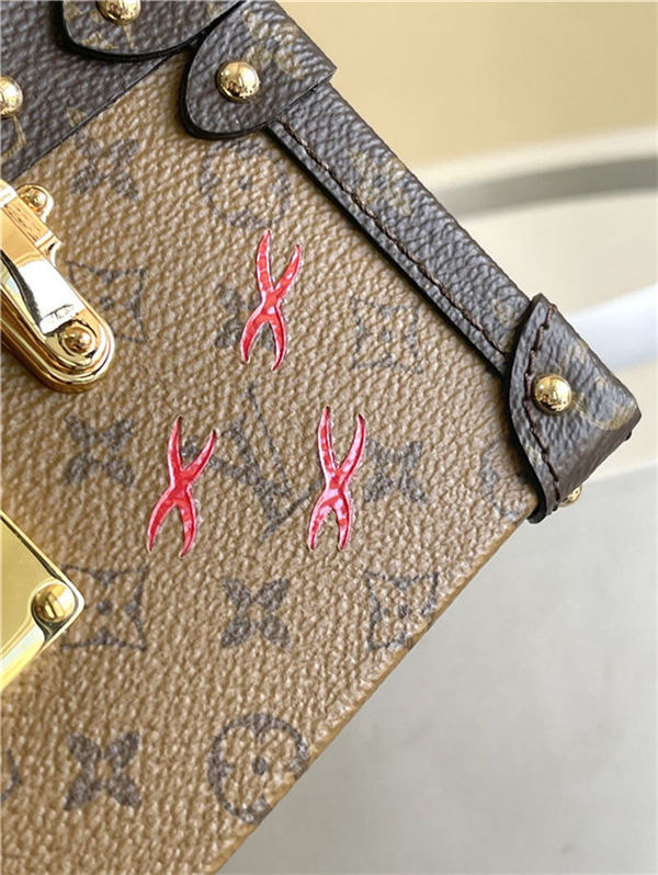 Louis Vuitton PETITE MALLE Monogram Reverse coated canvas M45960 High