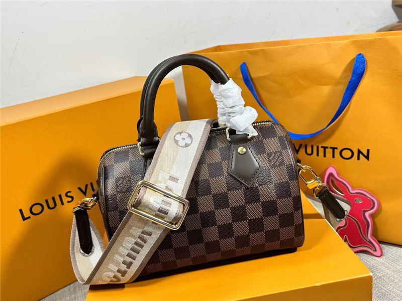 Louis Vuitton SPEEDY BANDOULIÈRE 20 Damier Ebene High