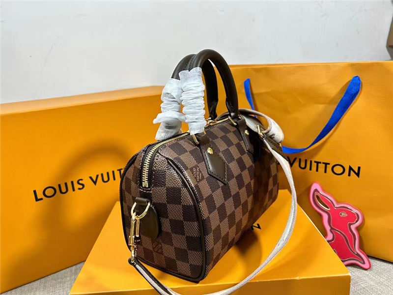 Louis Vuitton SPEEDY BANDOULIÈRE 20 Damier Ebene High