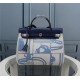 Hermes Herbag 31 Blue Navy High