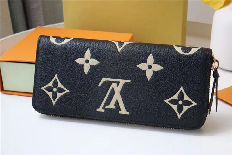 Louis Vuitton CLÉMENCE WALLET Monogram Empreinte M82338 High