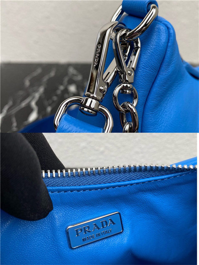 Prada Re-Edition 2005 Padded nappa-leather bag 1BH204 Blue High