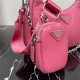 Prada Re-Edition 2005 Padded nappa-leather bag 1BH204 Pink High