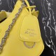 Prada Re-Edition 2005 Padded nappa-leather bag 1BH204 Yellow High