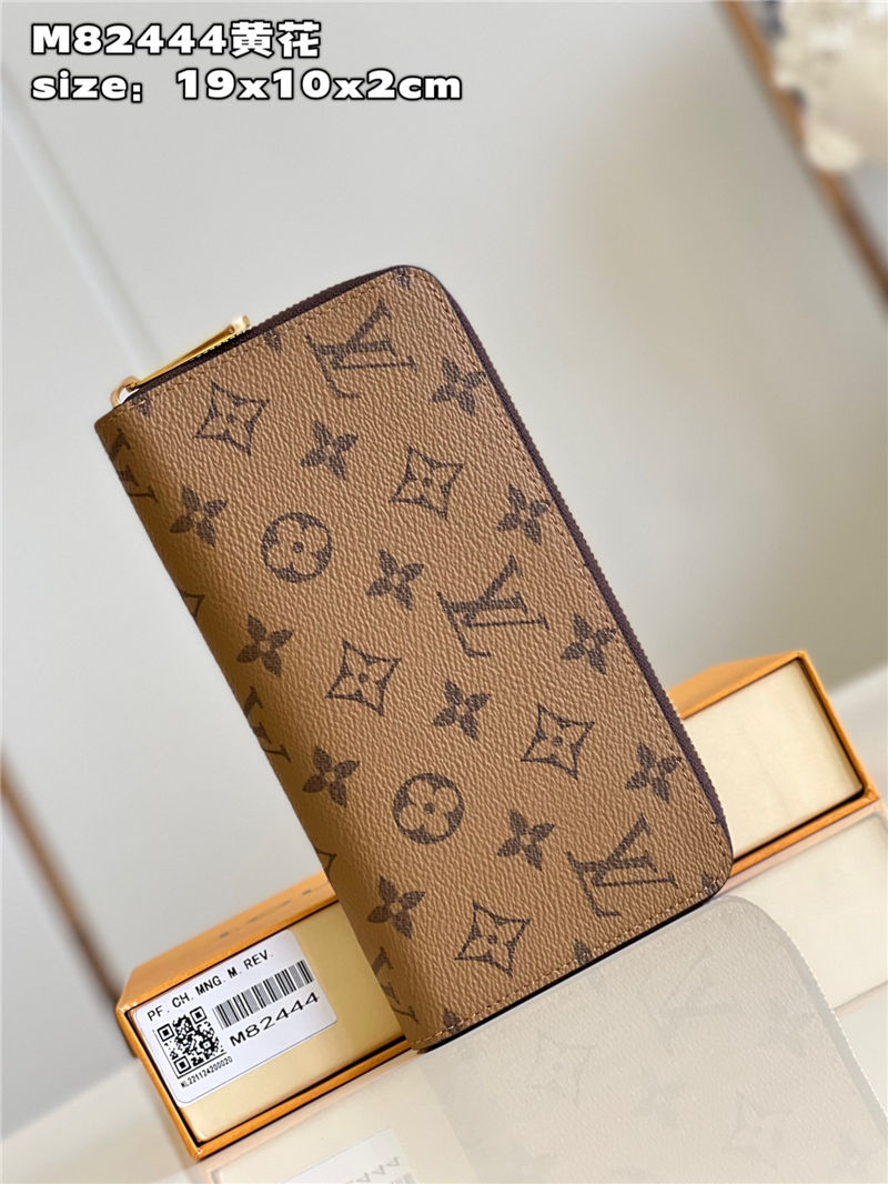 Louis Vuitton ZIPPY WALLET Monogram Reverse M82444 High