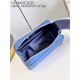 Louis Vuitton DOPP KIT TOILET POUCH Aquagarden coated canvas Blue M82337 High