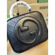 Gucci Blondie Top Handle bag Leather 744434 Black High