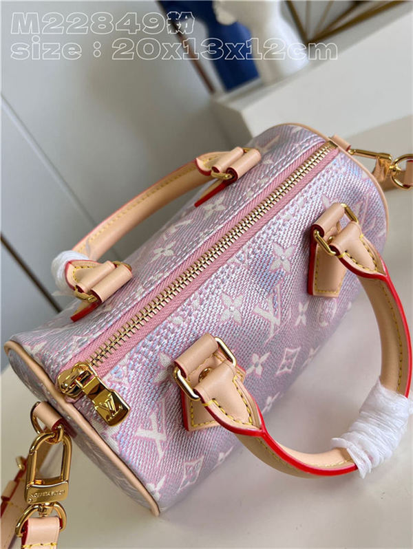 Louis Vuitton SPEEDY BANDOULIÈRE 20 Monogram Rose M22849 High