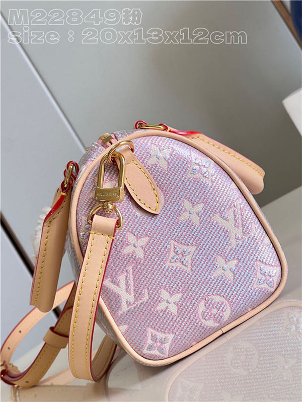 Louis Vuitton SPEEDY BANDOULIÈRE 20 Monogram Rose M22849 High