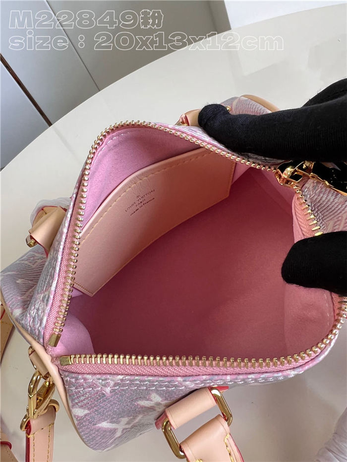 Louis Vuitton SPEEDY BANDOULIÈRE 20 Monogram Rose M22849 High