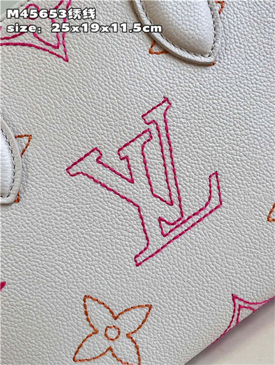 Louis Vuitton ONTHEGO PM Monogram Empreinte Embroidery M45653 High