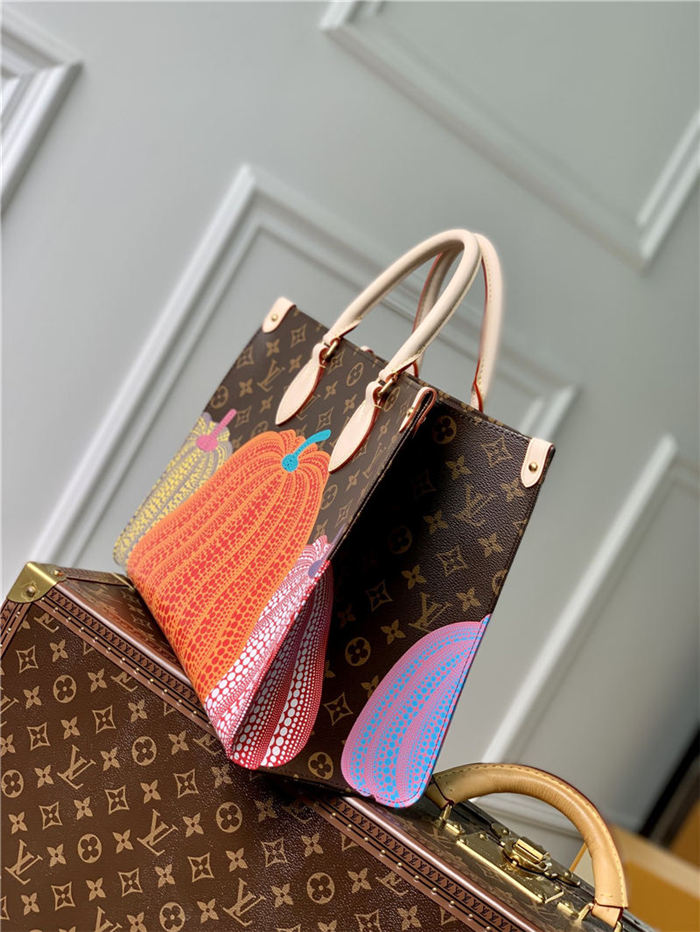 Louis Vuitton ONTHEGO MM LV x YK Monogram M46389 High