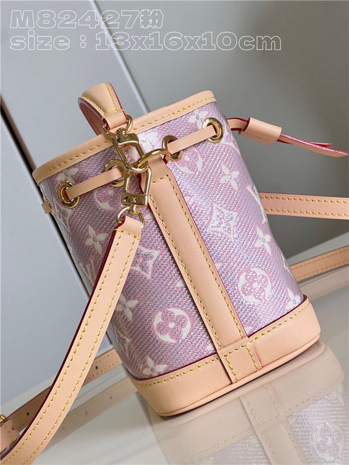 Louis Vuitton NANO NOÉ Monogram Rose M82427 High